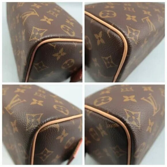 100% Authentic Louis Vuitton Brown Monogram Canvas Clutch Bag 1352-081524 - Picture 6 of 12